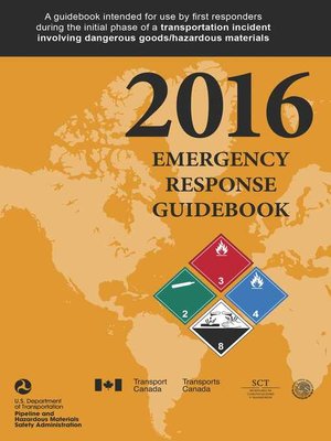 cover image of Emergency Response Guidebook